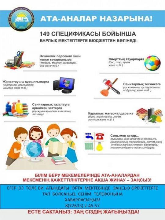 АТА-АНАЛАР НАЗАРЫНА!